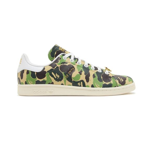 NEW ADIDAS Stan Smith BAPE 30th Anniversary Size 10 CAMO - Picture 1 of 10